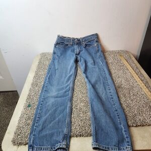 Levi's 505 Men's Straight Leg Blue Jeans 28x30 Medium Wash Zip Fly Denim